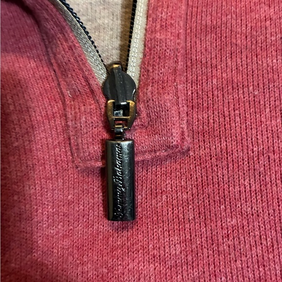 Tommy Bahama 1/4 Zip Reversible - Picture 4 of 4